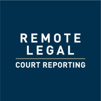 Remote Legal Court Reporting logo